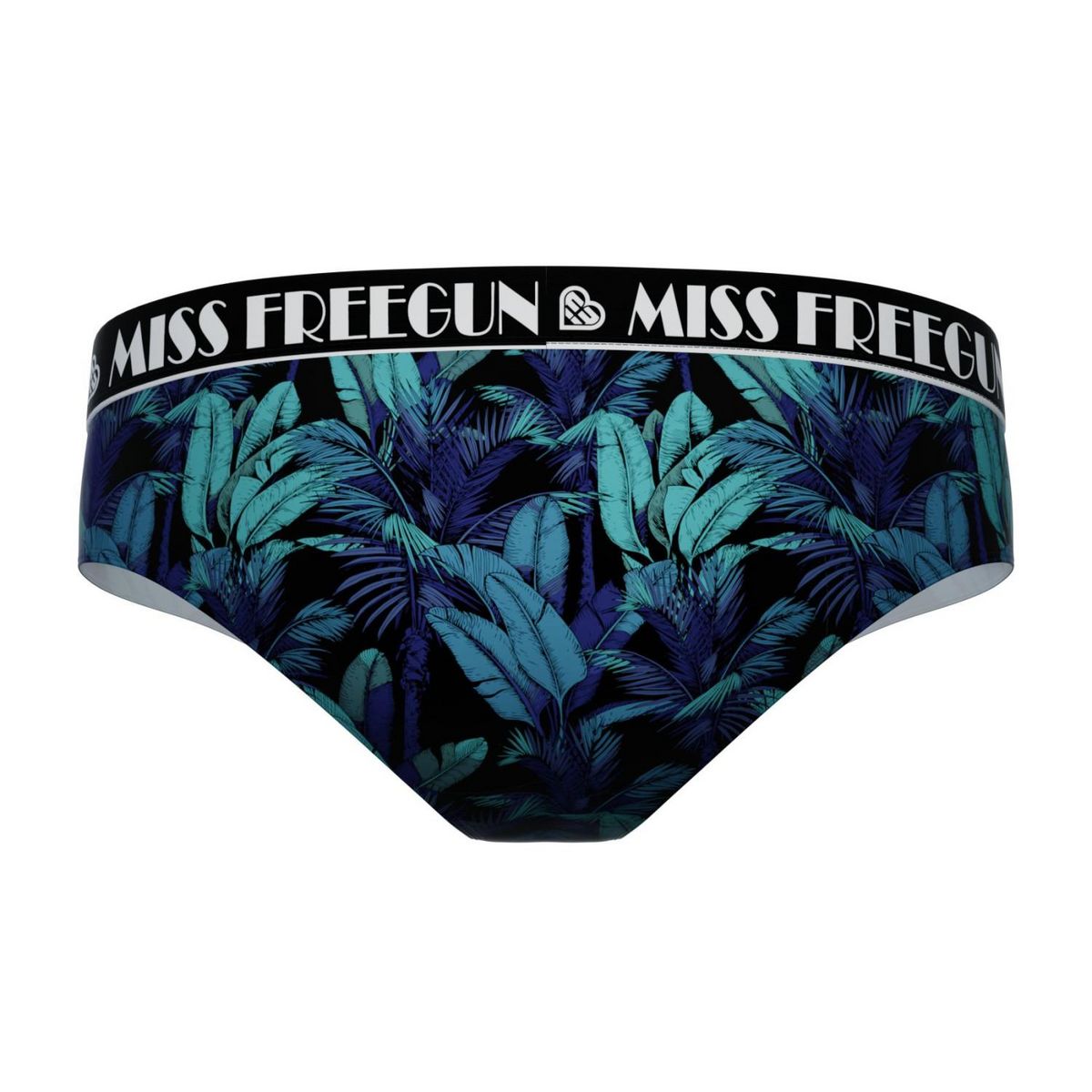 FREEGUN Lot de 3 culottes femme Tropical Flower