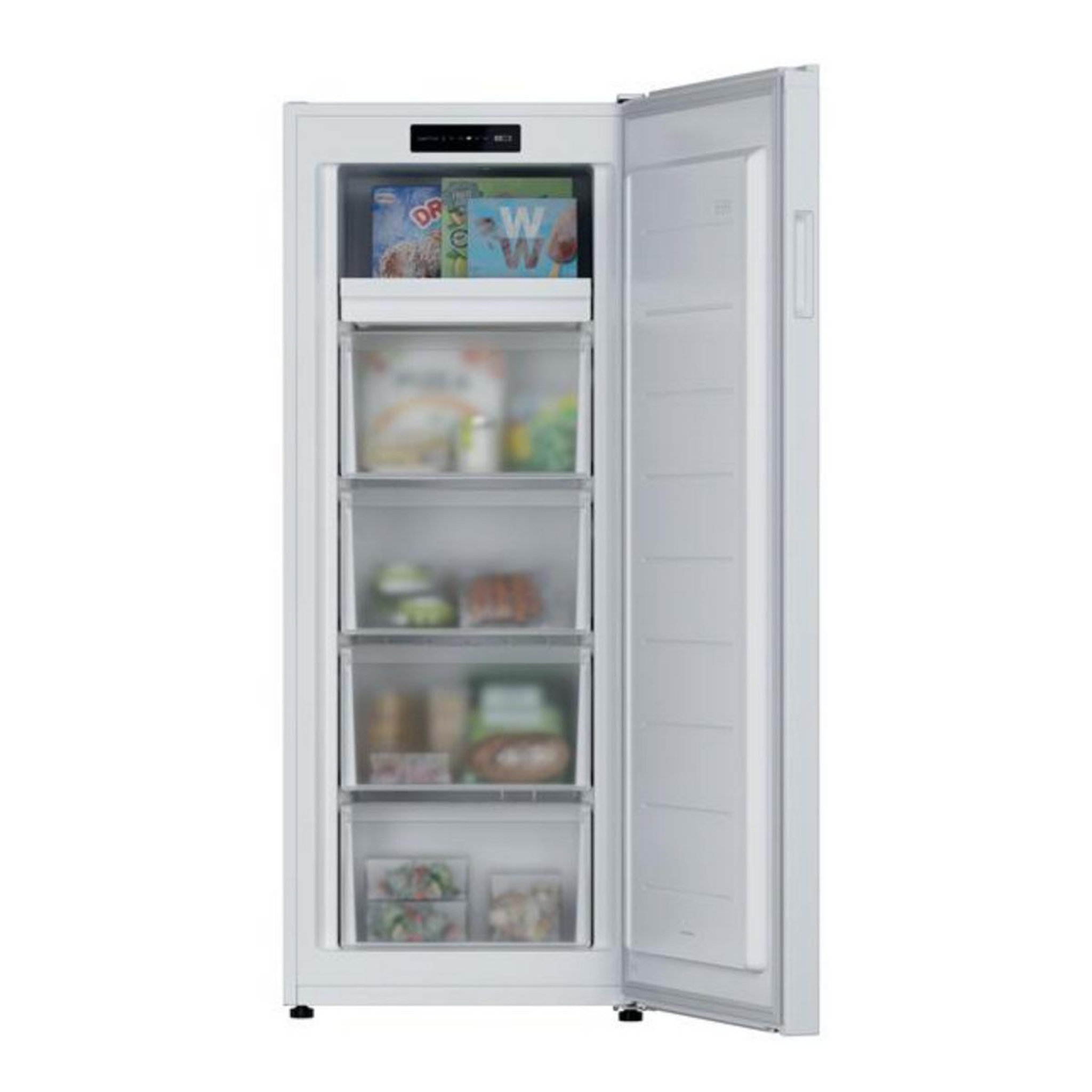 Voir la diapositive 3 : Candy Congélateur armoire 55cm 169l low frost - cnuq4l513dw
