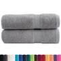 Voir la diapositive 2 : VIDAXL Serviettes de douche de qualité supérieure SOLUND 2 pcs gris