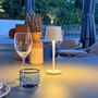 Voir la diapositive 5 : Lumisky 6 mini lampes avec plateau de chargement KELLY MINI Blanc Aluminium H22cm