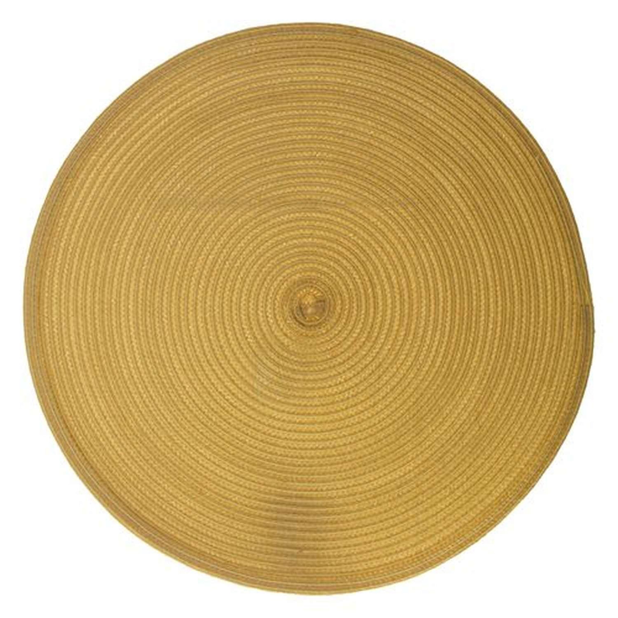 Voir la diapositive 1 : SECRET DE GOURMET Set de table tressé rond