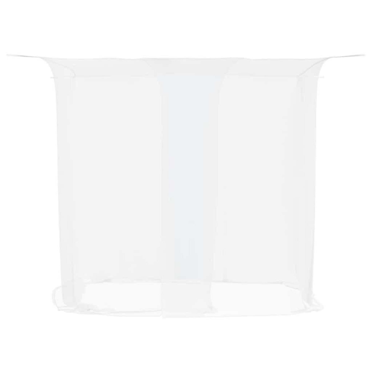 VIDAXL Moustiquaire suspendue 156 maille blanc 220x150x180 cm