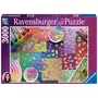 RAVENSBURGER Puzzle 3000 pièces : Puzzles colorés