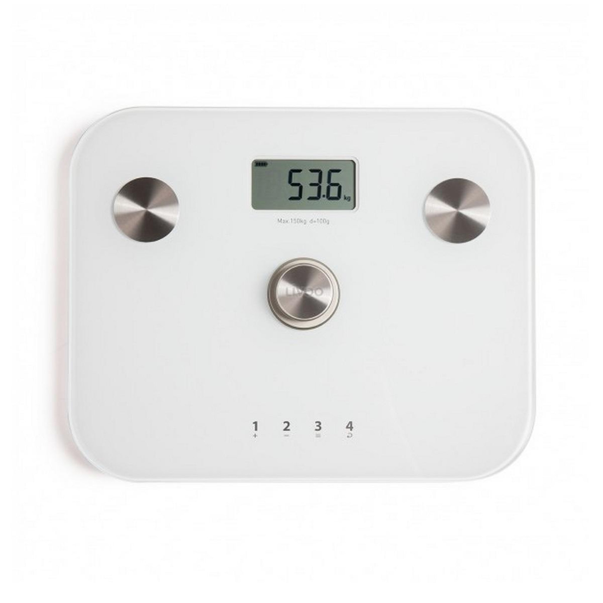 LIVOO Impédancemètre 150kg 100 g blanc - dom465w