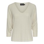 Pieces Pull  Femme Pieces Nuria. Coloris disponibles : Beige