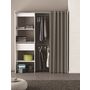 Voir la diapositive 2 : Kit dressing extensible CARGO,1 tiroir, L114-168xH187cm+ rideau