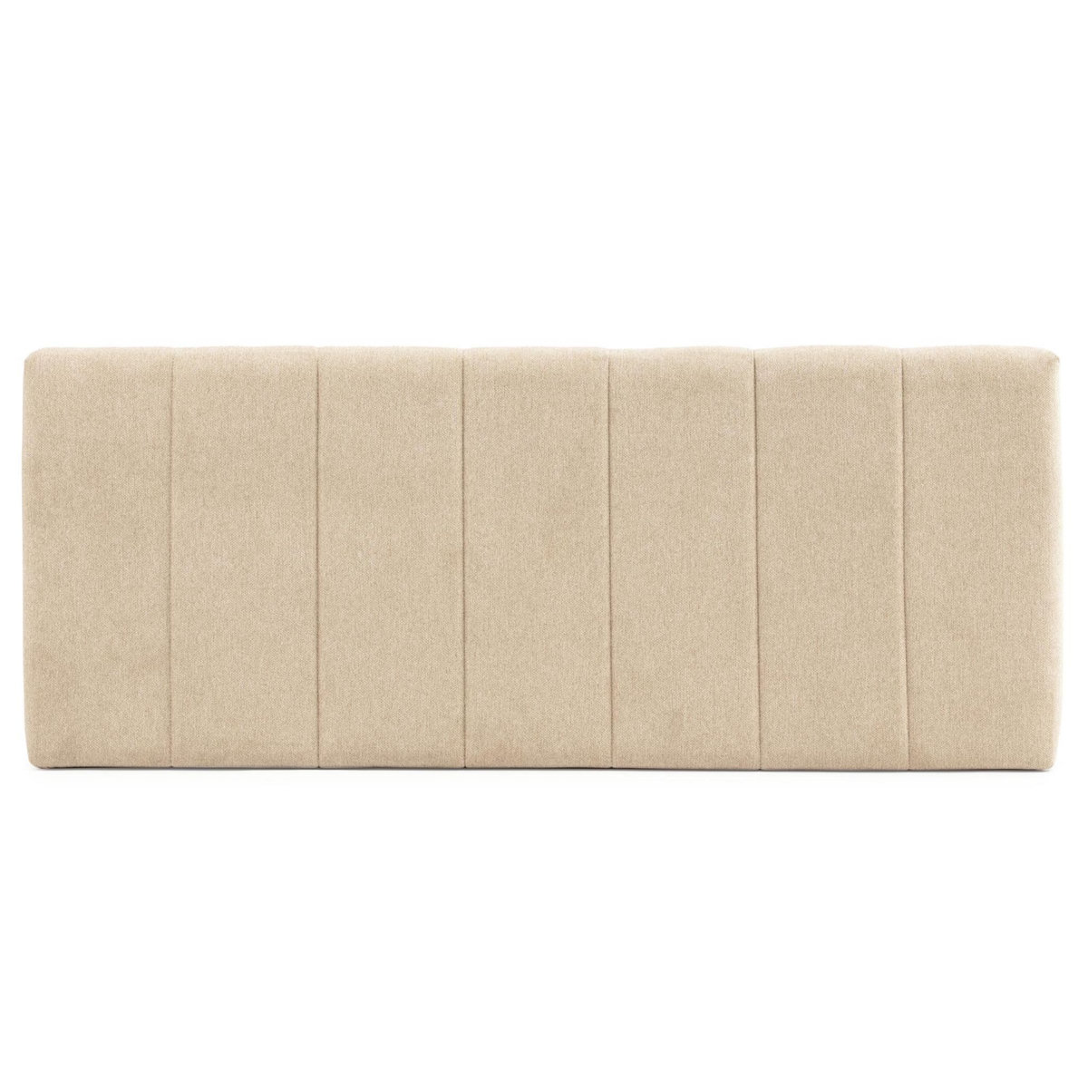 MARCKONFORT Tête de lit tapissée Creta 150x60 cm Couleur Beige, 8 cm d'épaisseur