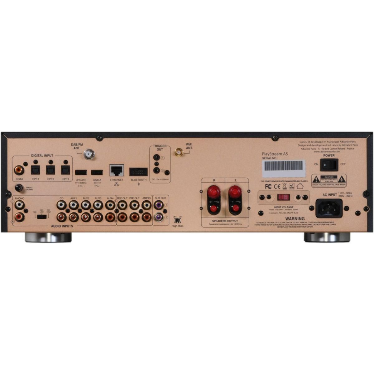 ADVANCE PARIS Amplificateur HiFi PlayStream 5