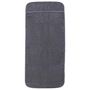Voir la diapositive 3 : VIDAXL Serviettes de plage 2 pcs anthracite 75x200 cm tissu 400 GSM