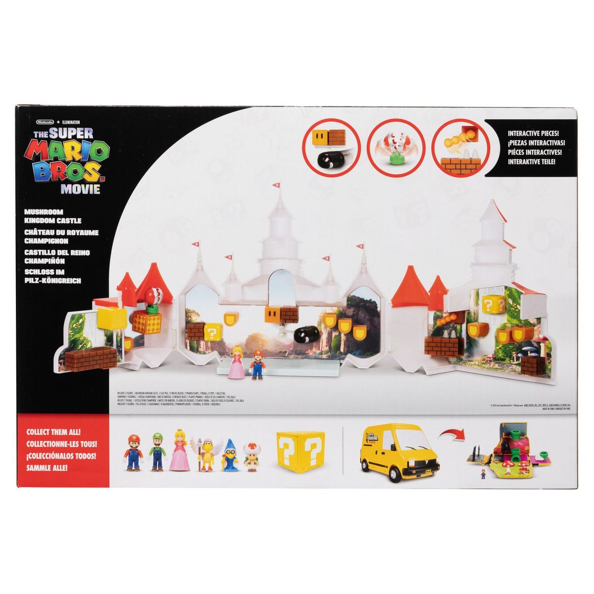 JAKKS PACIFIC Coffret Deluxe Peach - Super Mario Le Film