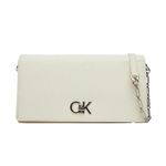 CALVIN KLEIN JEANS Sac à Main Ecru Femme Calvin Klein Jeans Ck Mini Chain. Coloris disponibles : Beige