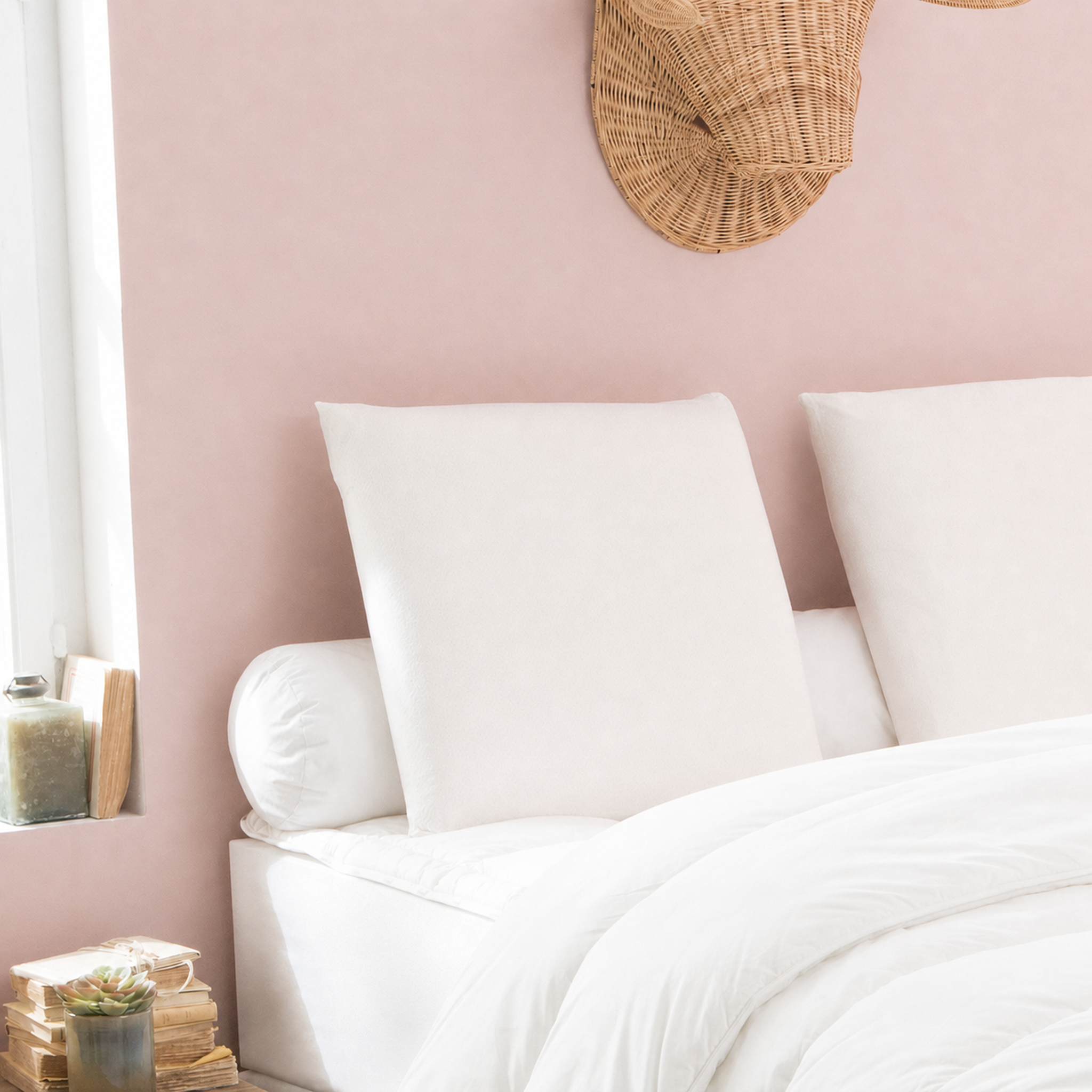DODO Oreiller memo prestige. Coloris disponibles : Blanc