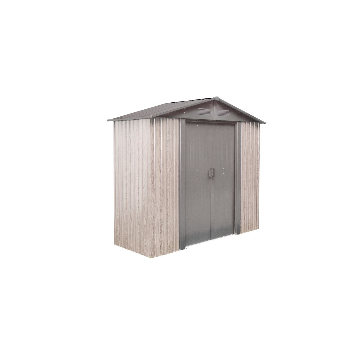 X Métal Abri de jardin métal - 2,54m² - WOODTOUCH