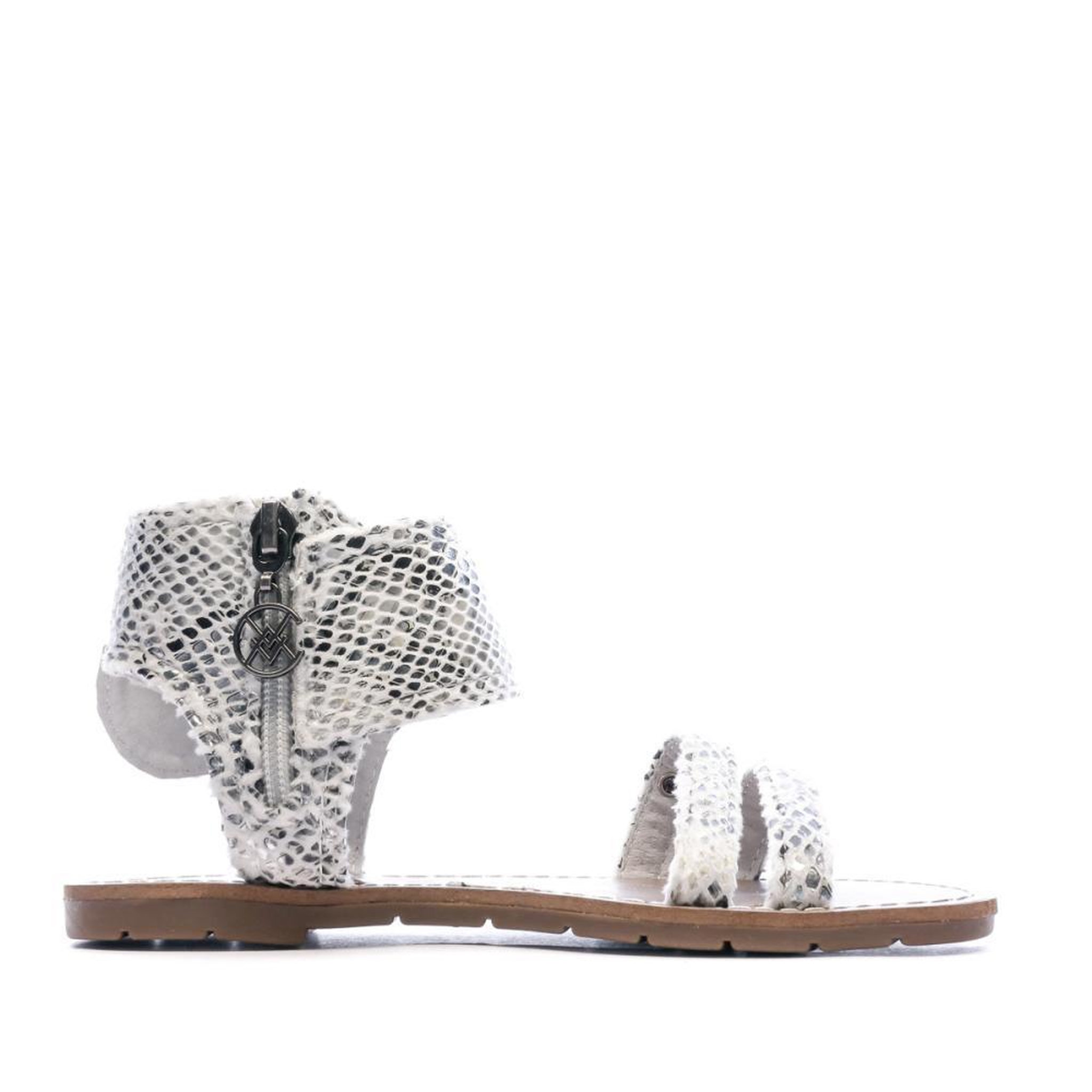 Voir la diapositive 2 : CHATTAWAK Sandales Blanches Fille Chattawak Pacome
