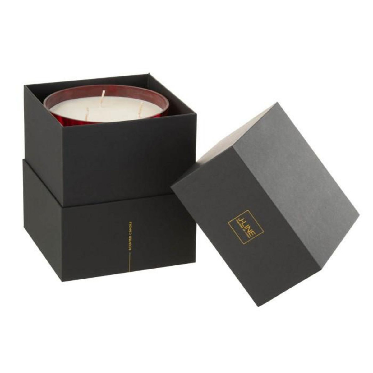 Paris Prix Bougie Parfumée  Noa  20cm Bois de Santal Rouge