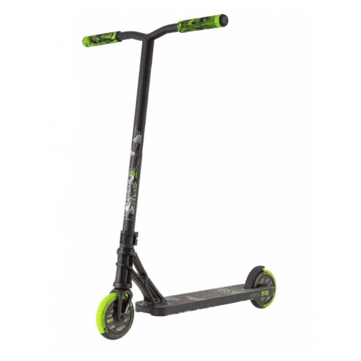 Madd Scooter Trottinette MGX pro charley dyson noir/vert