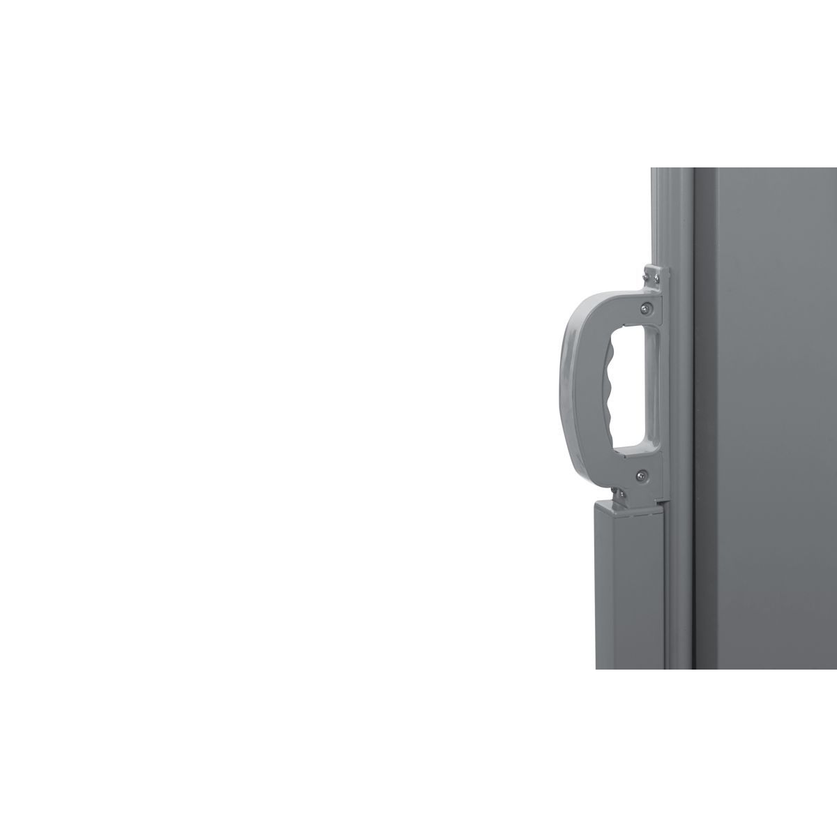 Inkazen Paravent rétractable double 1,6 x 2,5 m anthracite 