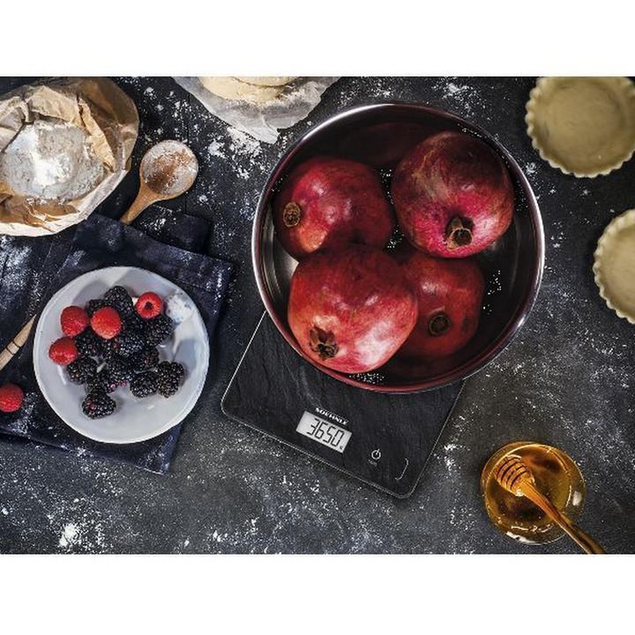 Voir la diapositive 4 : Soehnle Balance de cuisine électronique 5kg-1g noir - 0861515