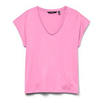 Vero Moda T-Shirt Rose Vif Femme Vero Moda Dubarry. Coloris disponibles : Rose
