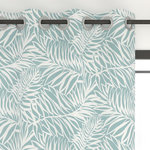 SOLEIL D'OCRE Rideau à oeillets imprimé en polycoton 135x250 cm GUYANE, par Soleil d'Ocre