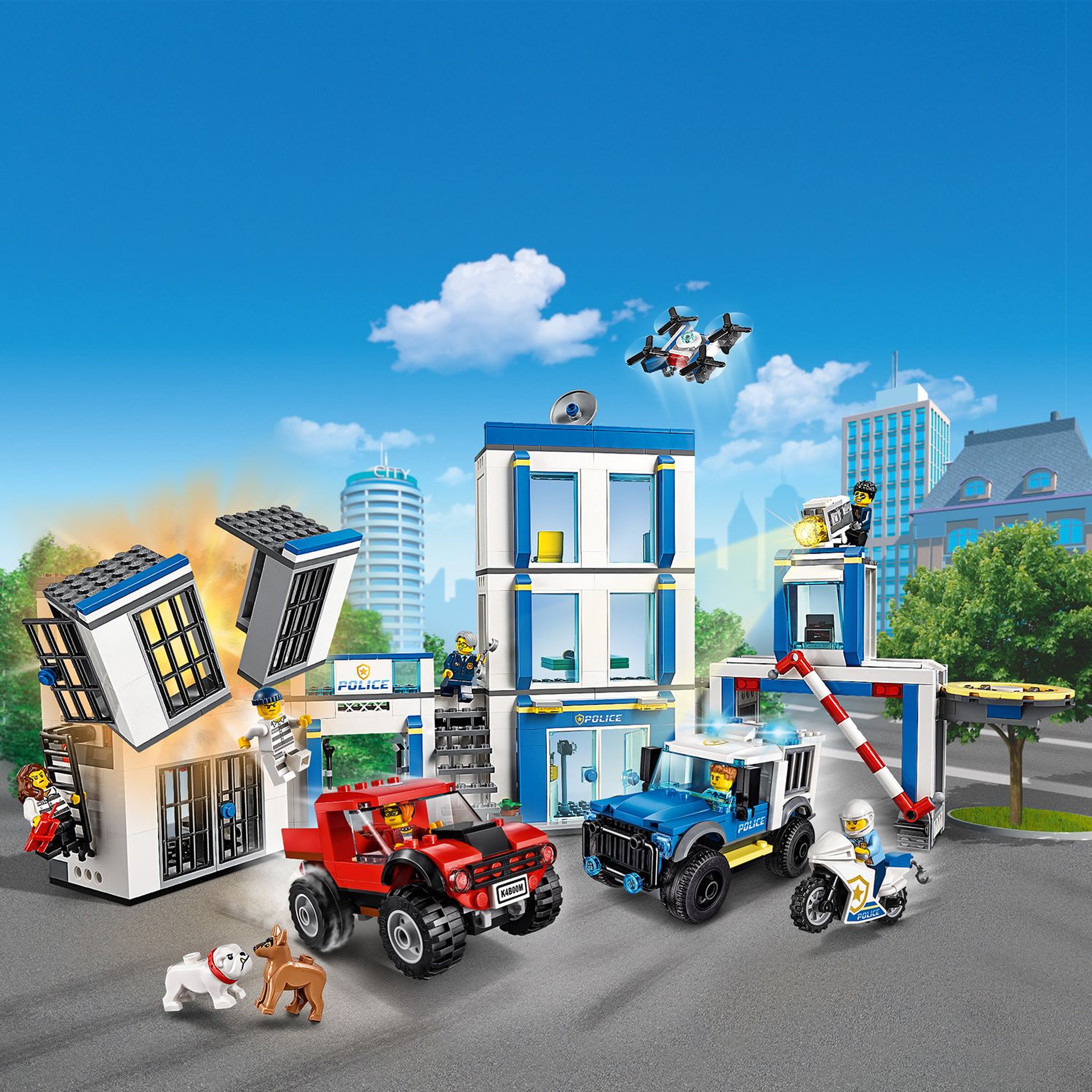 Voir la diapositive 6 : LEGO City 60246 - Le Commissariat de Police