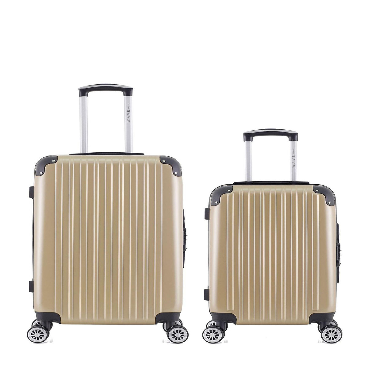 WAVE PARIS WAVE PARIS - LOT DE 2 - Valises weekend et cabine DENALI