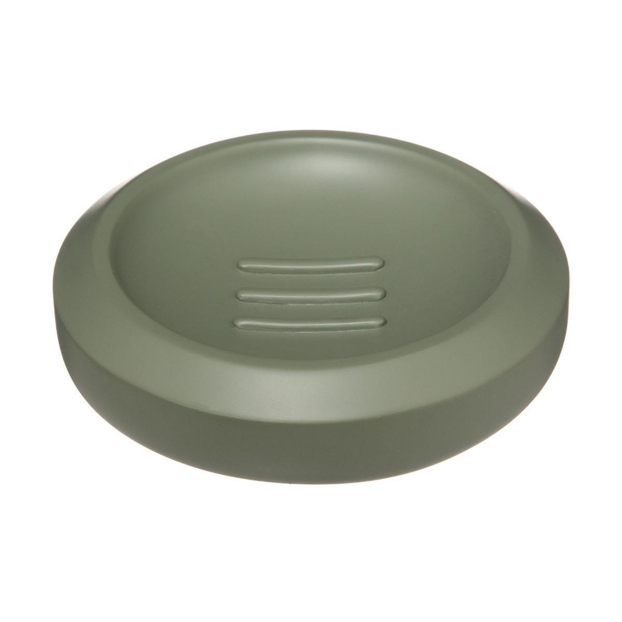 FIVE Porte savon rond  trio  12cm kaki