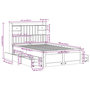 Voir la diapositive 6 : VIDAXL Lit bibliotheque sans matelas 135x190 cm bois de pin massif