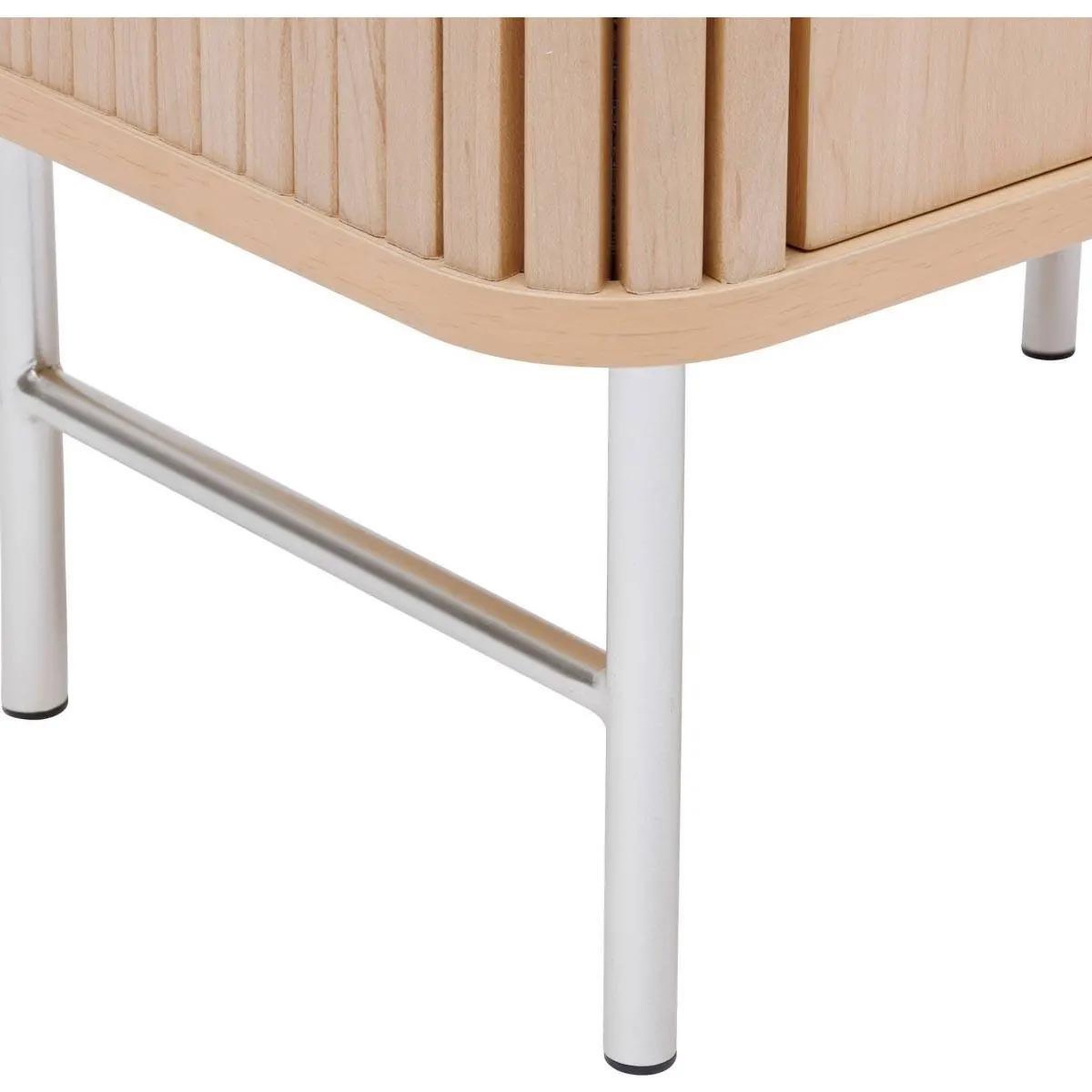 Voir la diapositive 4 : FIVE Meuble sous lavabo 2 portes  liora  80cm naturel