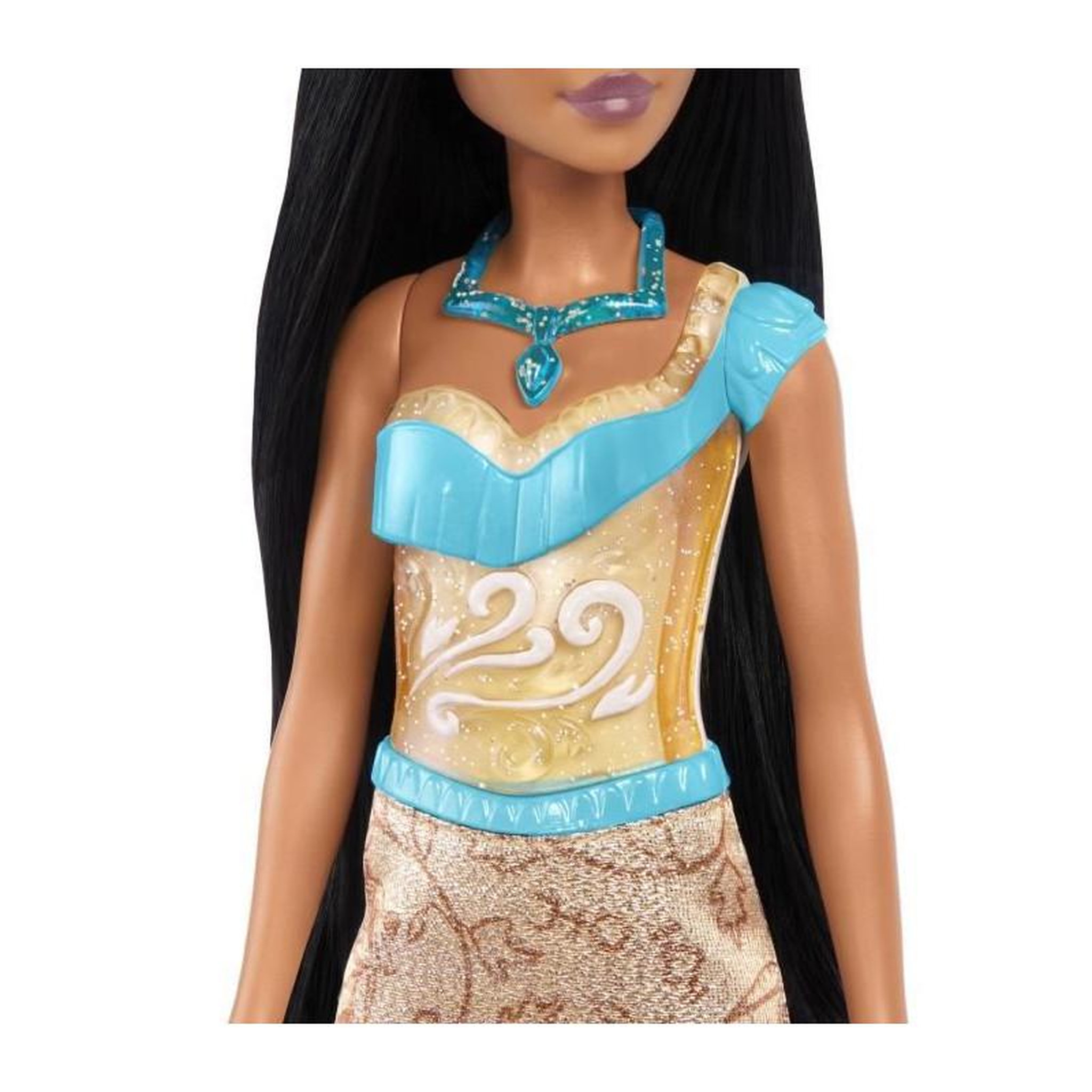 Voir la diapositive 4 : DISNEY Poupée Disney Pocahontas avec bras articulés