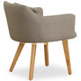 Voir la diapositive 4 : Paris Prix Fauteuil Scandinave  Alan  70cm Taupe