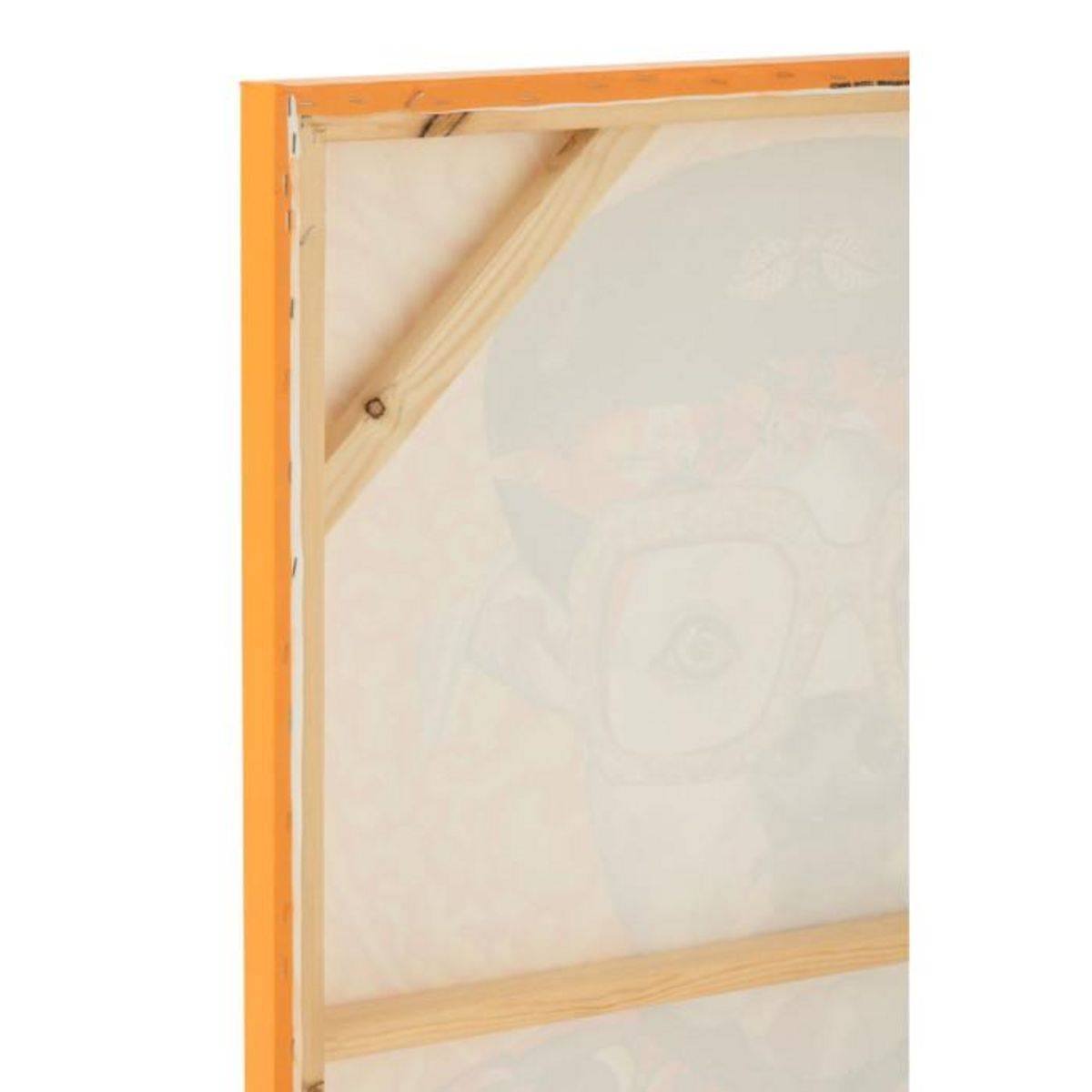 Paris Prix Toile Déco Chien  Popart  75x100cm Multicolore