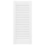 Voir la diapositive 3 : VIDAXL Portes d armoire à persiennes 4 pcs blanc 61,5x29,5 cm