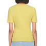 Voir la diapositive 2 : JACQUELINE DE YONG T-Shirt Jaune Femme JDY FRANSISKA