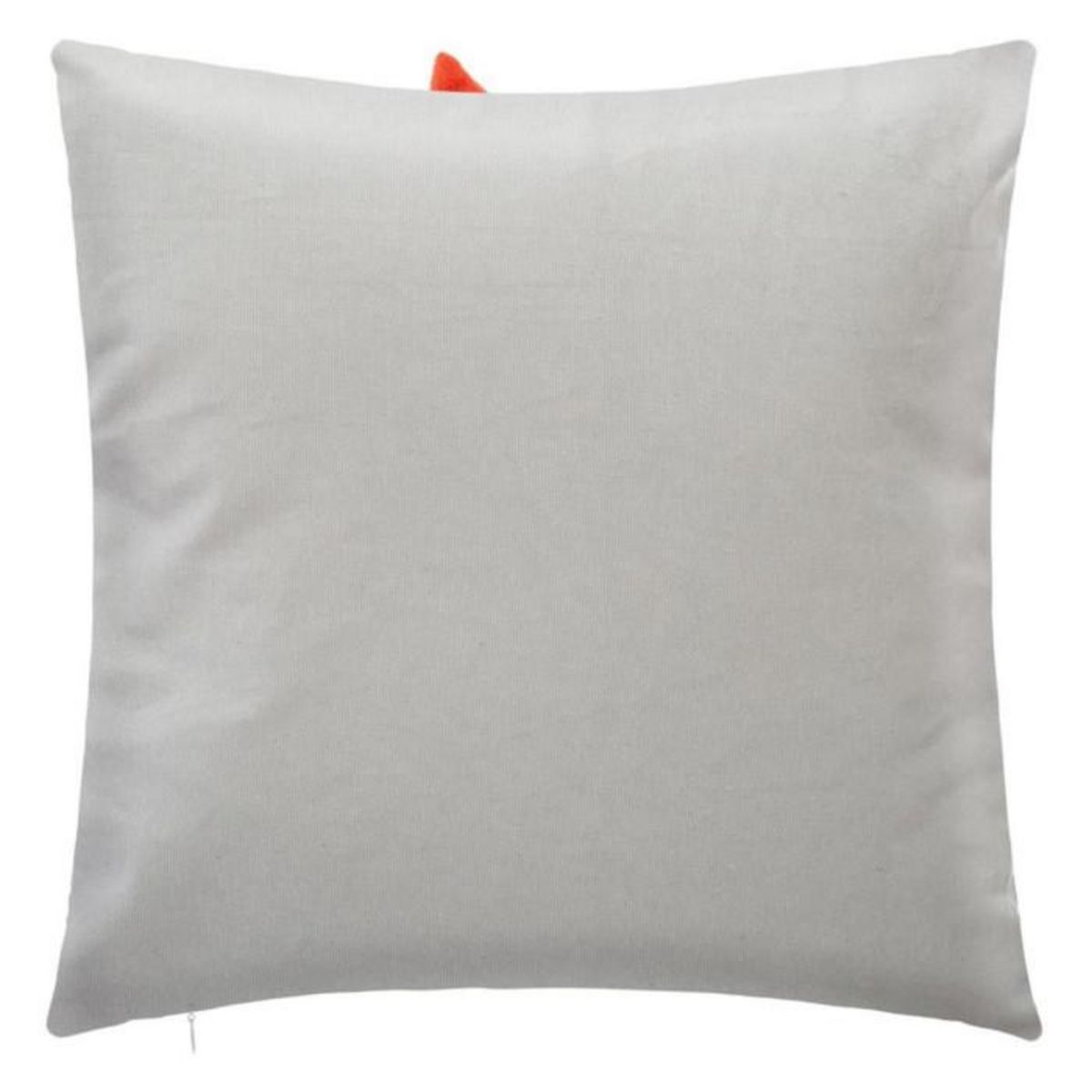 Paris Prix Coussin Déhoussable Enfant  Renard  40x40cm Gris