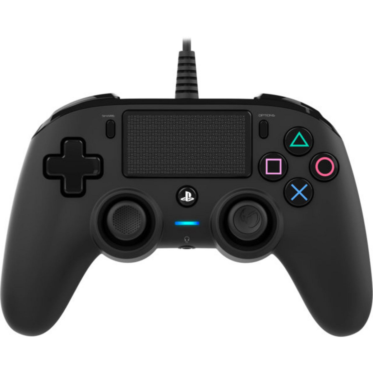 NACON Manette Nacon filaire compacte Noire PS4
