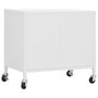 Voir la diapositive 5 : VIDAXL Armoire de rangement Blanc 60x35x56 cm Acier