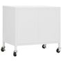 Voir la diapositive 5 : VIDAXL Armoire de rangement Blanc 60x35x56 cm Acier