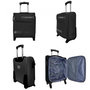 Voir la diapositive 3 : David Jones Valise cabine XS underseat souple 44cm