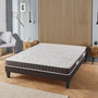 Voir la diapositive 3 : OLYMPE LITERIE OLYMPE LITERIE | Ensemble INTUITION | Matelas Mémoire de forme + Sommier Bois