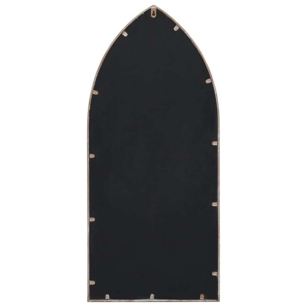 VIDAXL Miroir de jardin Sable 70x30 cm Fer pour utilisation exterieure