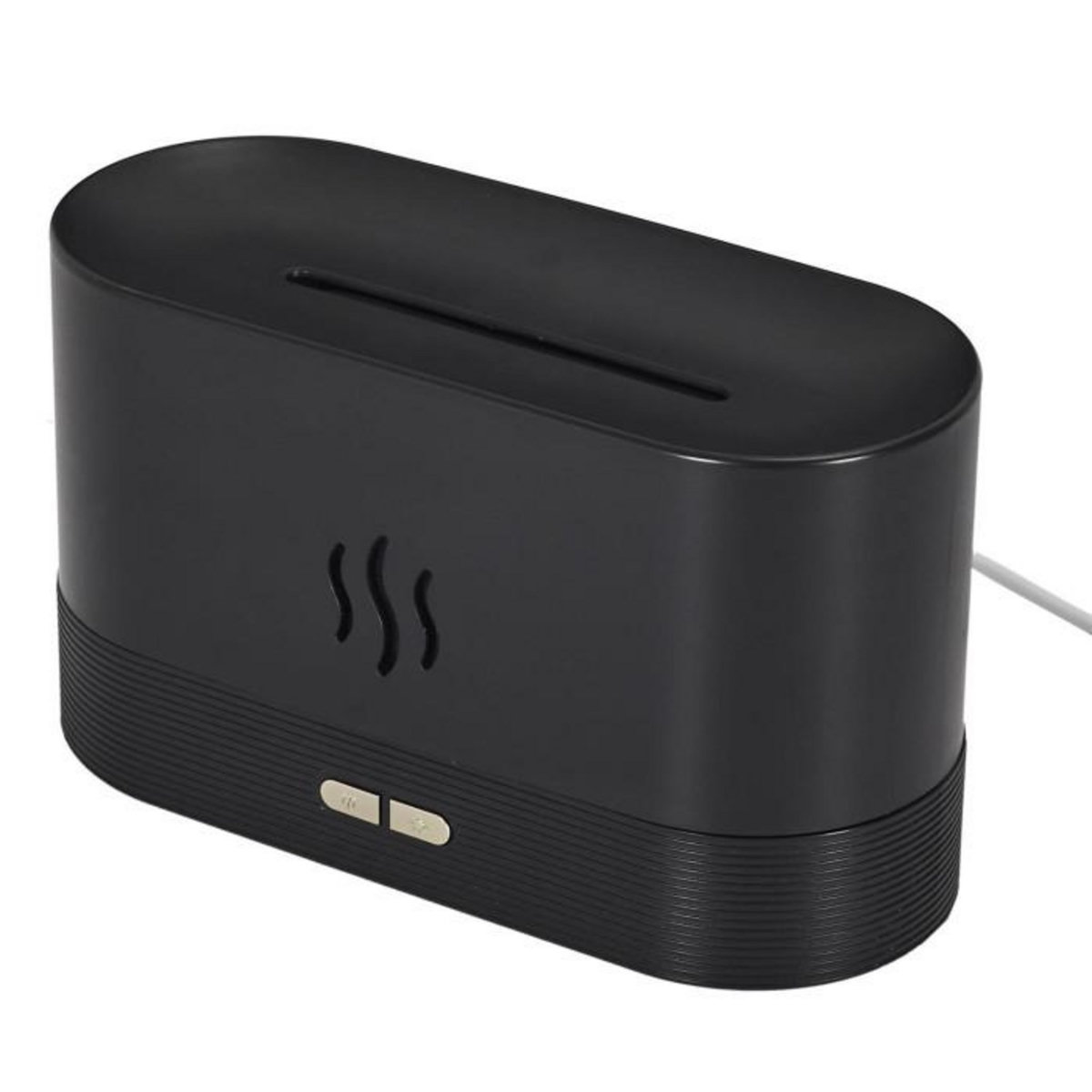 Paris Prix Diffuseur Huile Essentielle  Flamme  17cm Noir