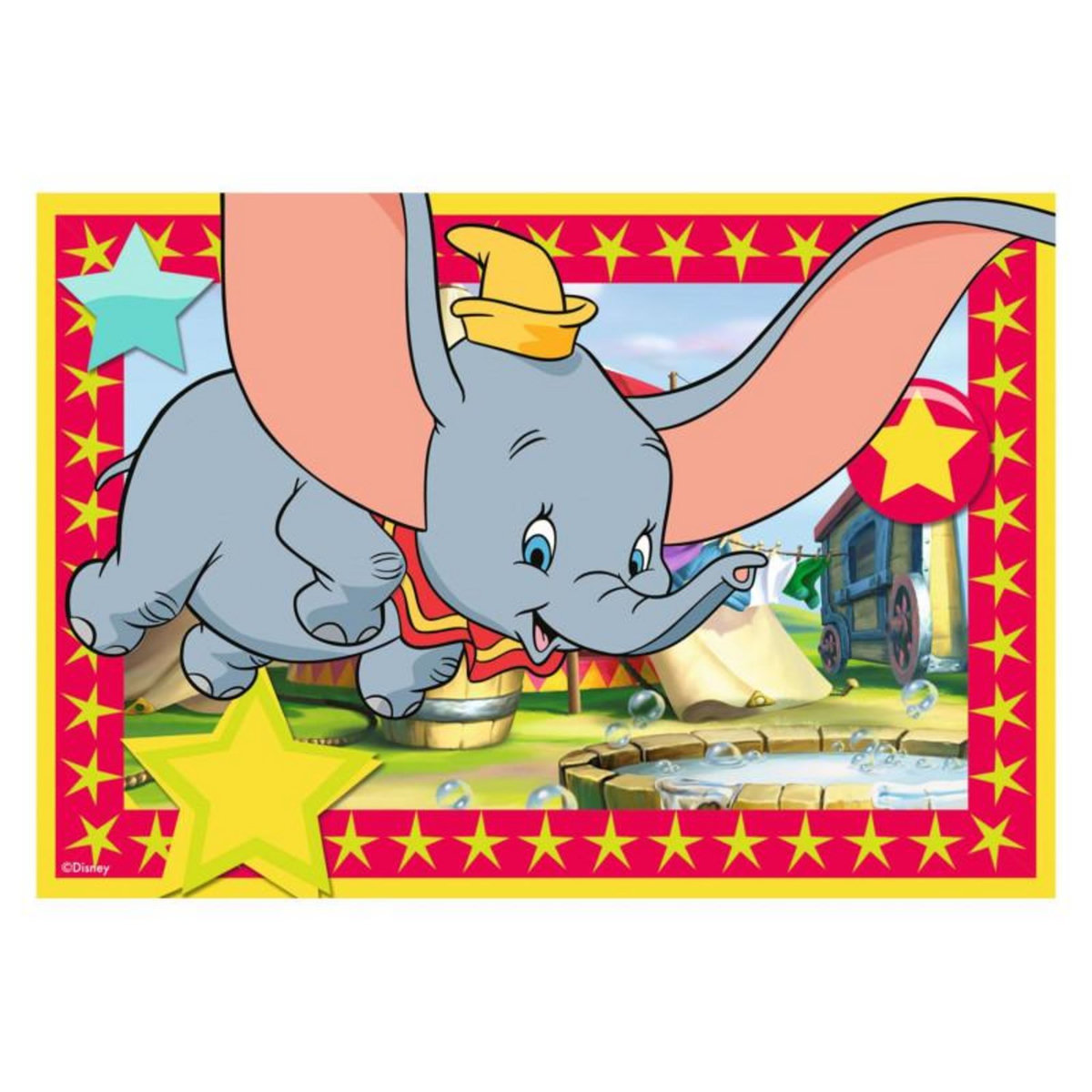 RAVENSBURGER Ravensburger - Disney Classics: Dumbo and Jungle Book Jigsaw Puzzle, 2x12pcs. 55753