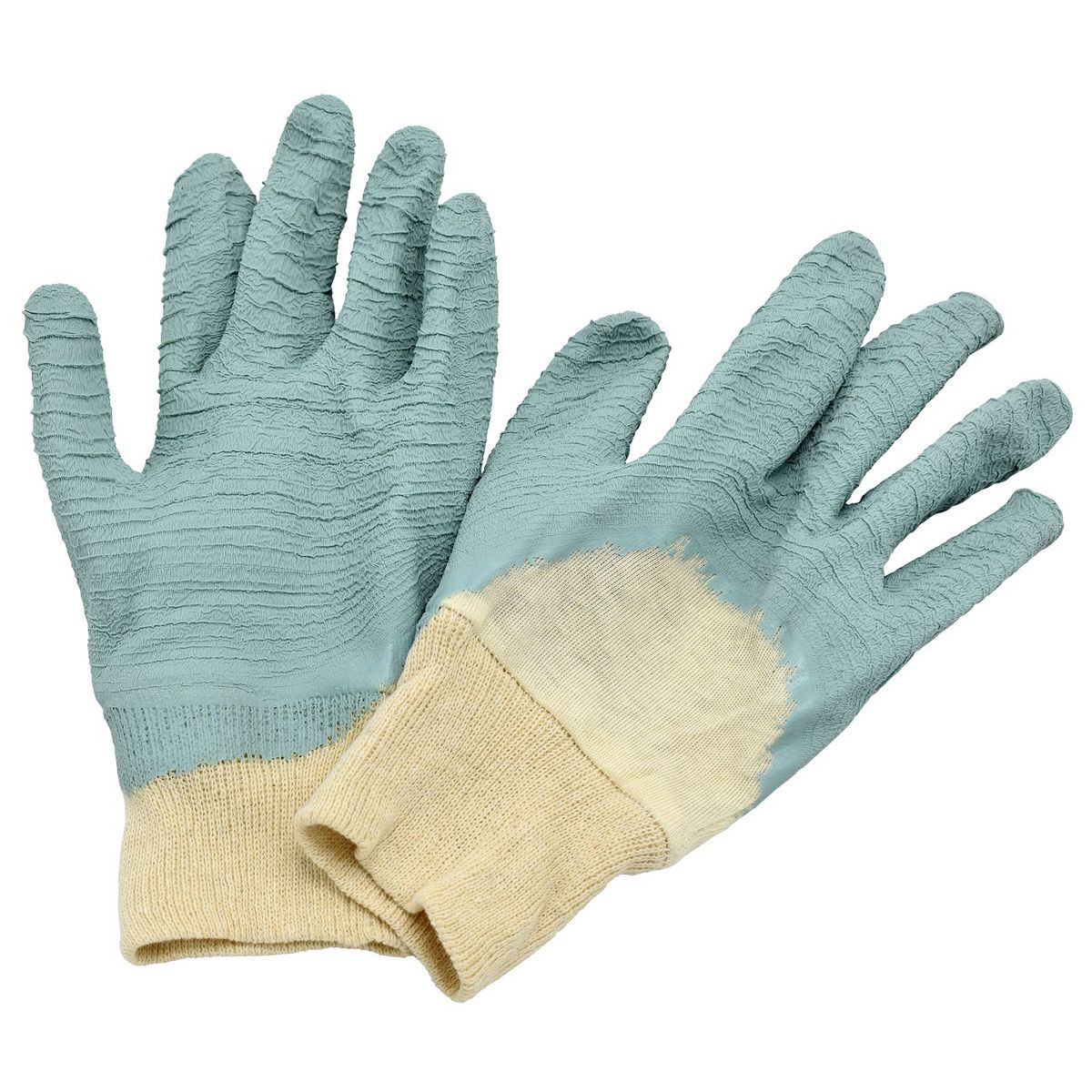 GARDENSTAR Gants de jardinage en coton et latex - Spécial rosier T.9