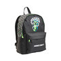 Voir la diapositive 2 : Sac à dos 1 compartiment Noir MINECRAFT