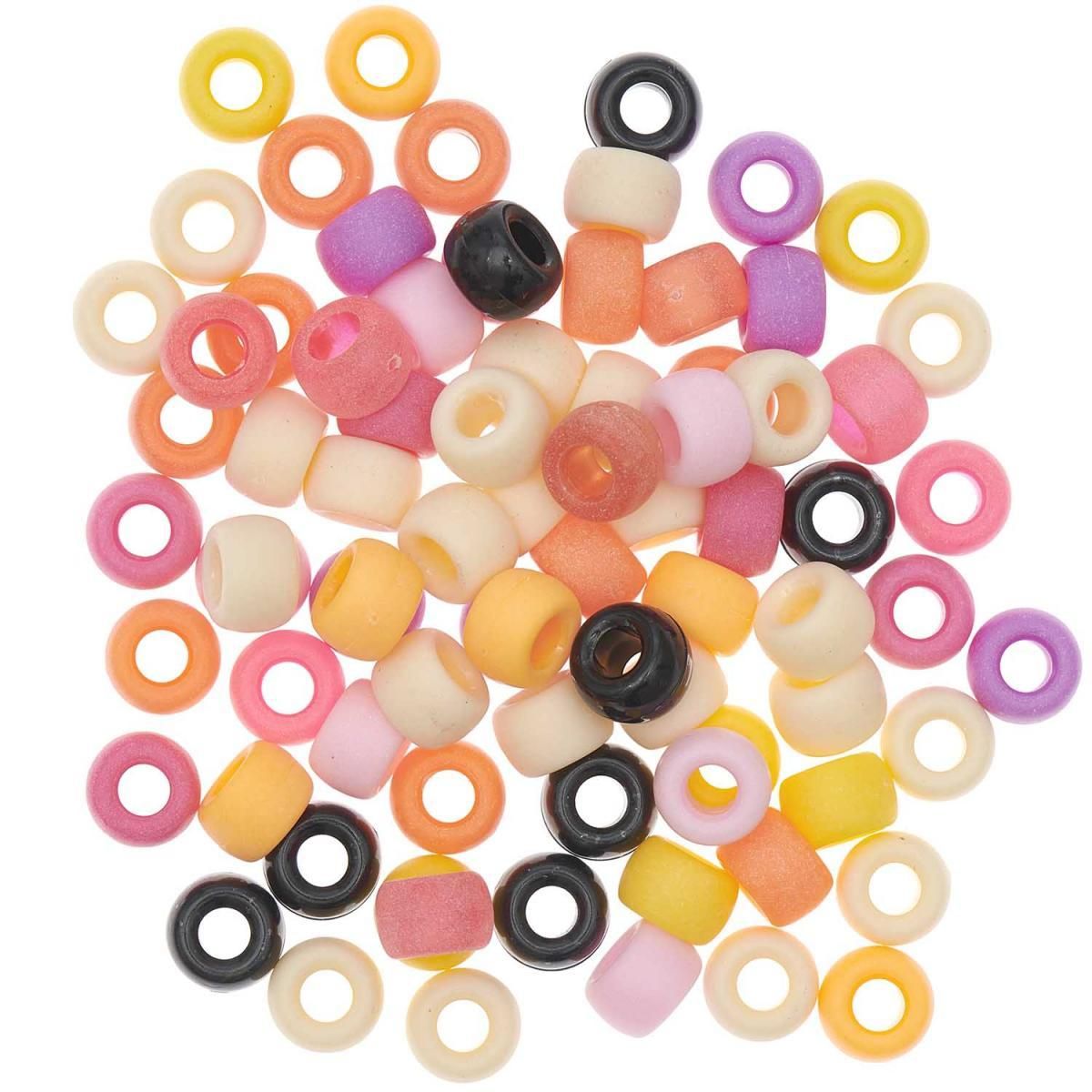 RICO DESIGN Itoshii pack 80 perles ponii fruit mix