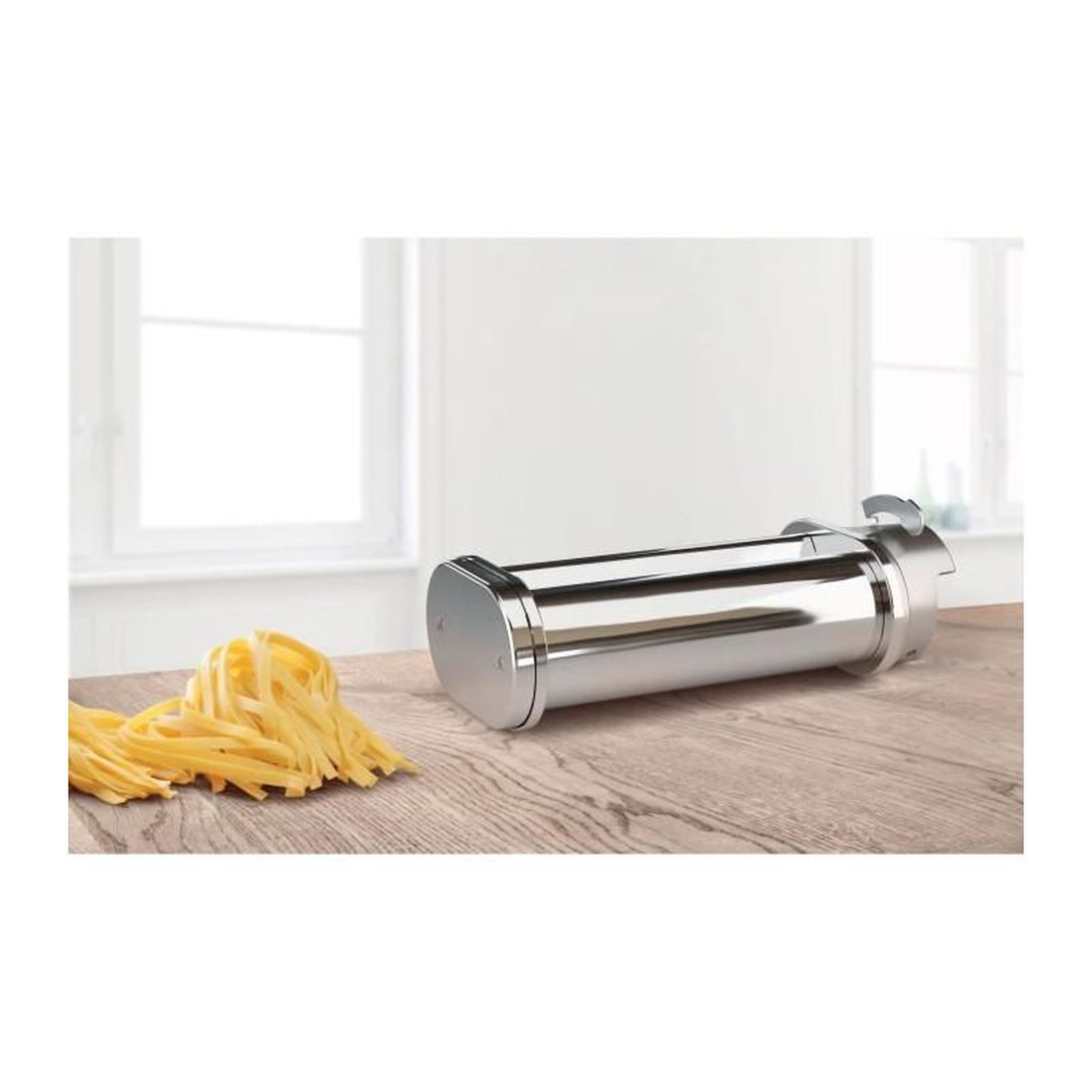 Voir la diapositive 4 : BOSCH Accessoire filiere a pâtes tagliatelles - BOSCH - MUZ5NV2 - Pour hachoir a viande robots pâtissiers MUM Série 2, MUM Série 4