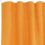 Voir la diapositive 5 : VIDAXL Rideaux en voile avec boucles 2 pcs orange 140x260 cm