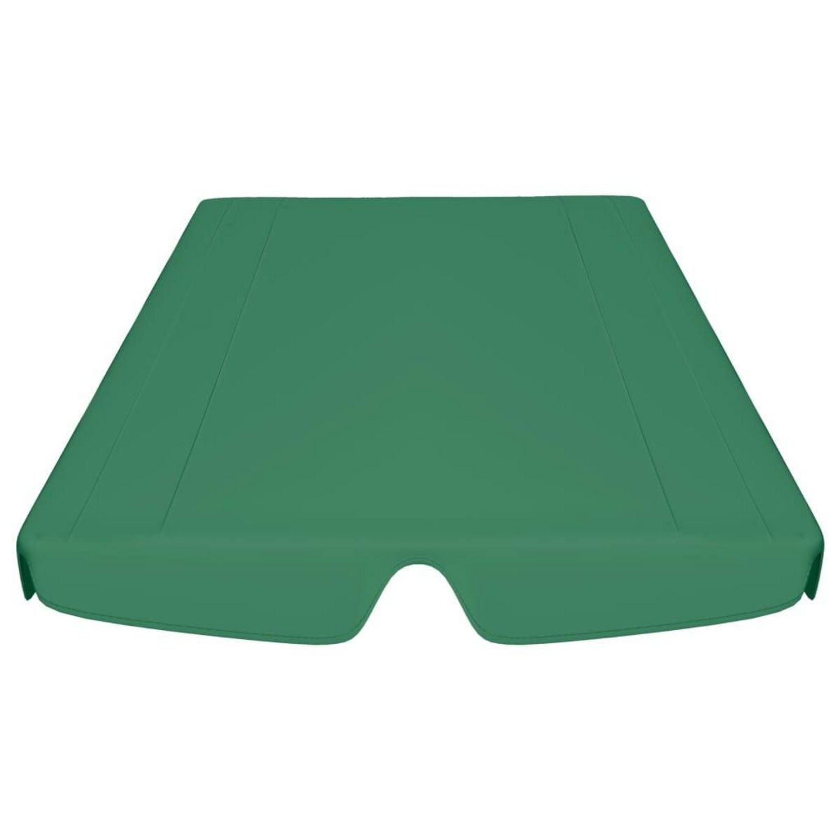 VIDAXL Toit de rechange de balançoire vert 150/130x105/70 cm