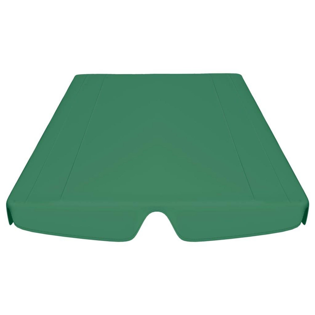 VIDAXL Toit de rechange de balançoire vert 150/130x105/70 cm